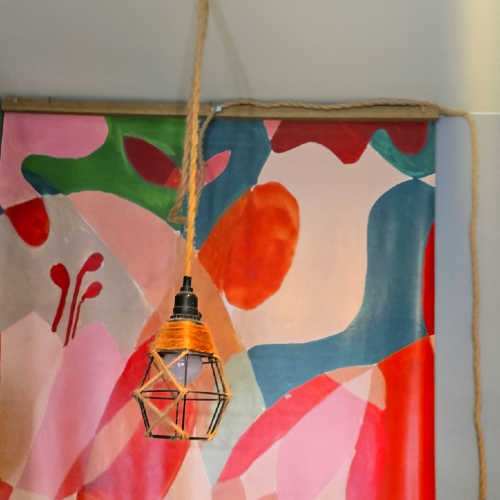 Geometric Pendant Light 60 Watts